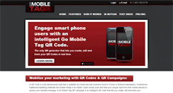 Desktop Screenshot of gomobiletag.com